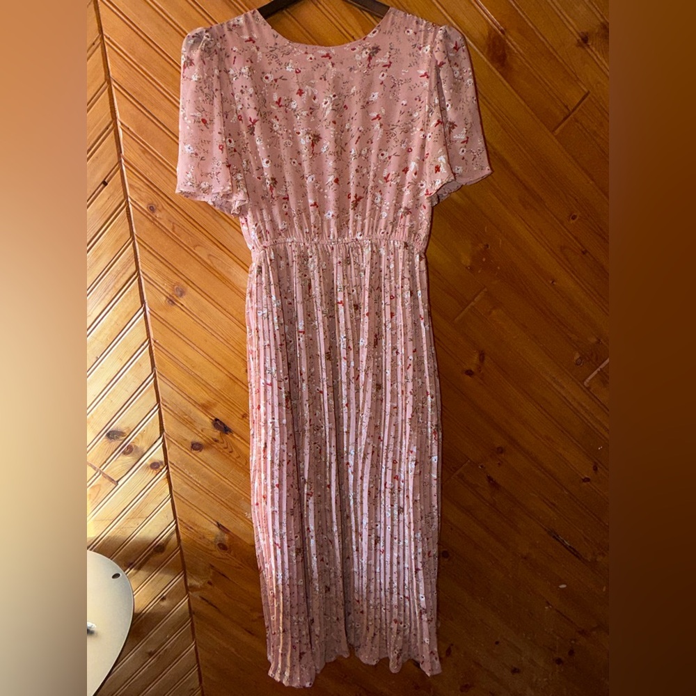 Pink floral sundress by HAYDEN LOS ANGELES small